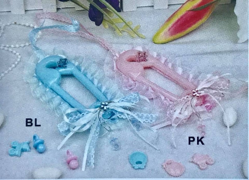 Baby Safety Pins Plastic Decorations Predecorated Great for Etsy