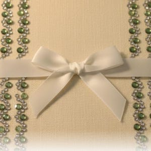 Luxury Self-Adhesive Rhinestone Trim: Elegant Embellishments for Guest Books, Keepsake Boxes, and Fine Crafts image 5