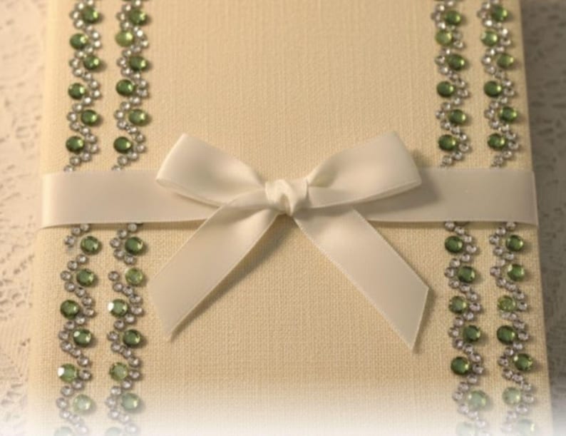 Luxury Self-Adhesive Rhinestone Trim: Elegant Embellishments for Guest Books, Keepsake Boxes, and Fine Crafts image 5