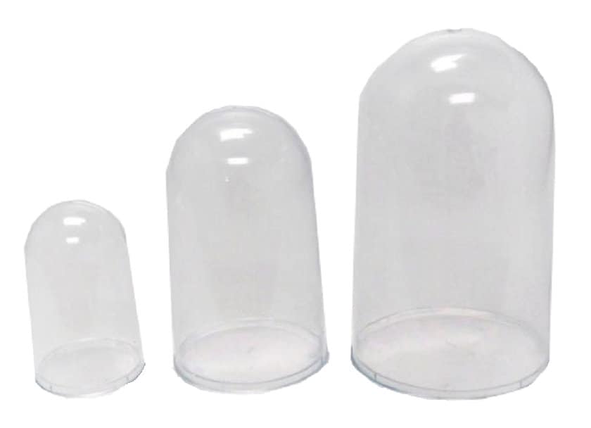 Just Sculpt Plexiglass Dome Clear 9.75 Dia 1/8 Thick