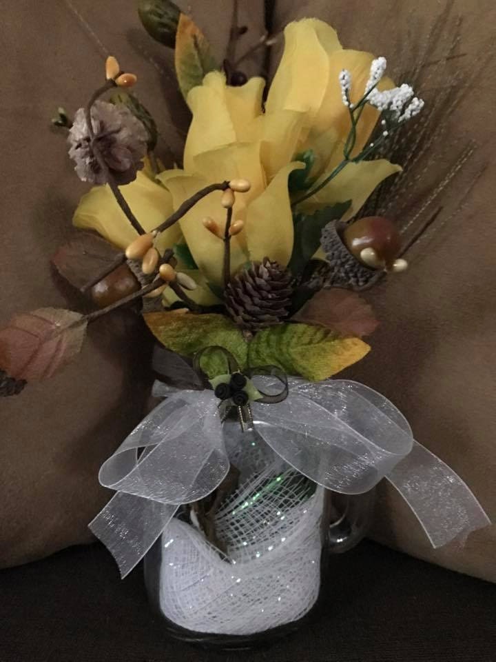 Country Western Wedding Table Centerpiece Decoration Etsy
