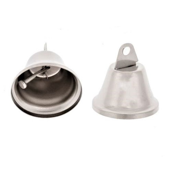 24 Silver or White Kissing Bells Wedding Reception Items Bells