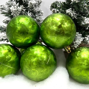 6” Green Velvet Onion Ornament
