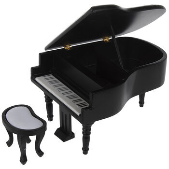 Dollhouse Miniature Grand Piano Etsy Israel