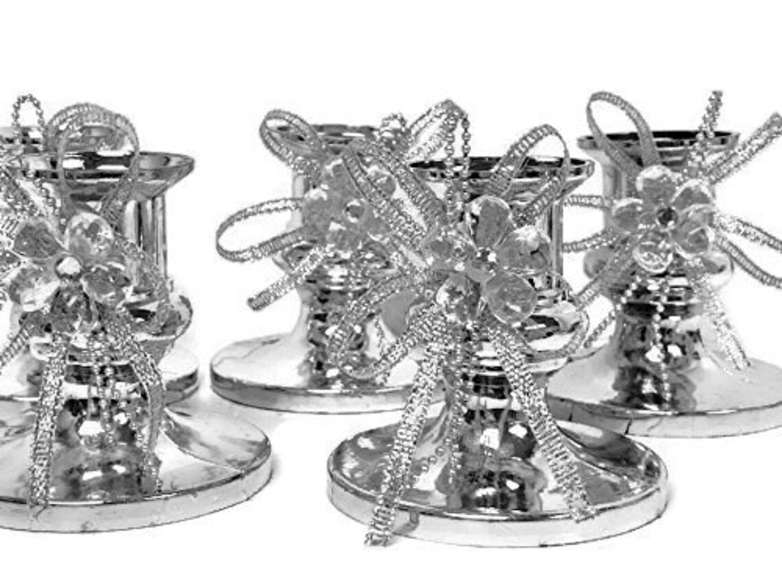 16 Candle Holder Favor With Flower Decoration for Sweet 16 Etsy