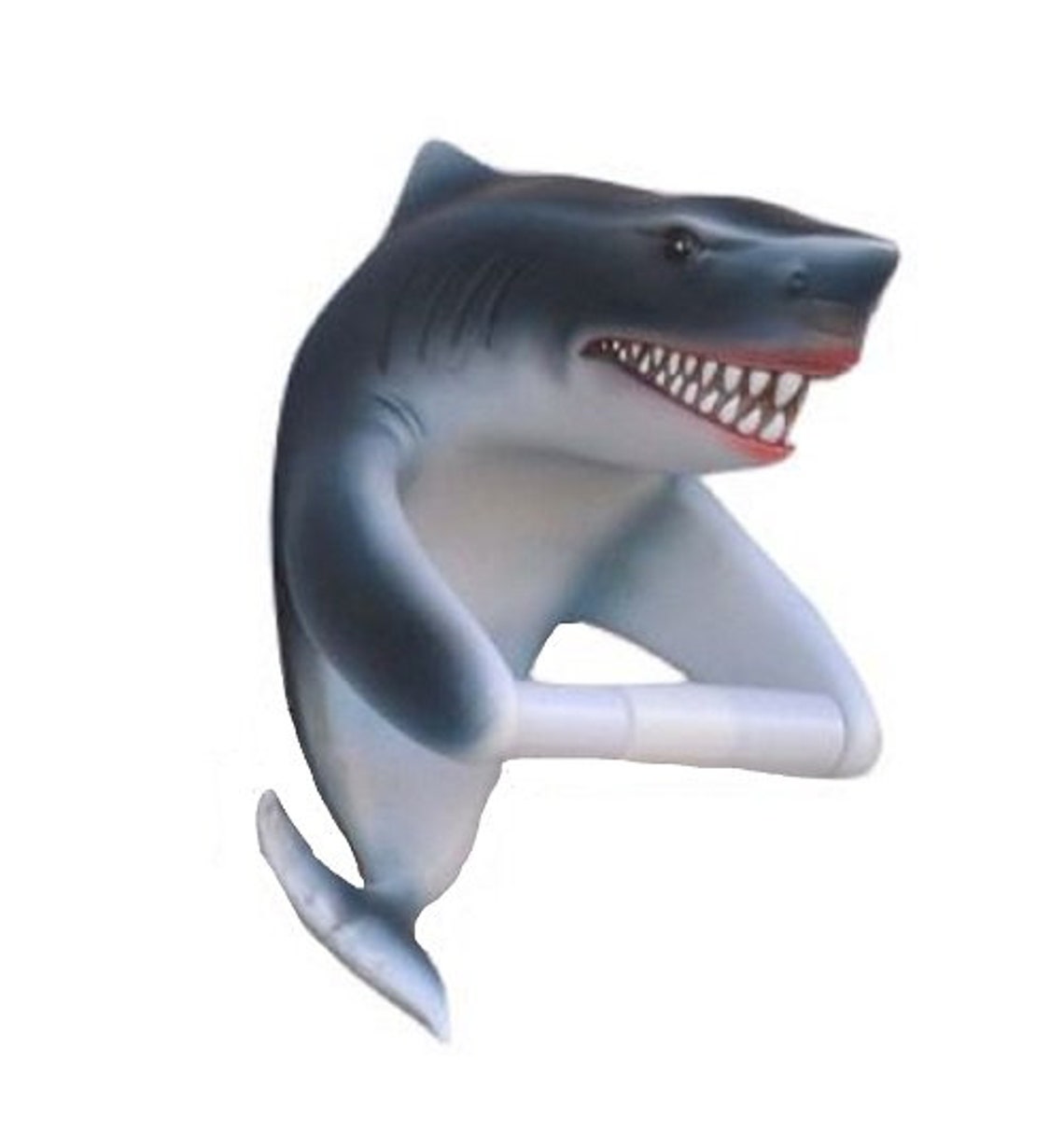 Shark Toilet Paper Holder Beach Nautical Coastal Decoration Etsy