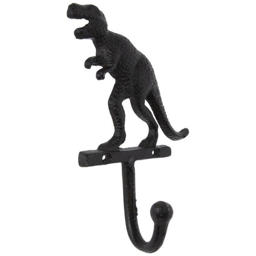 Dinosaur Metal Wall Hook Decoration Home Game Room Decor Etsy