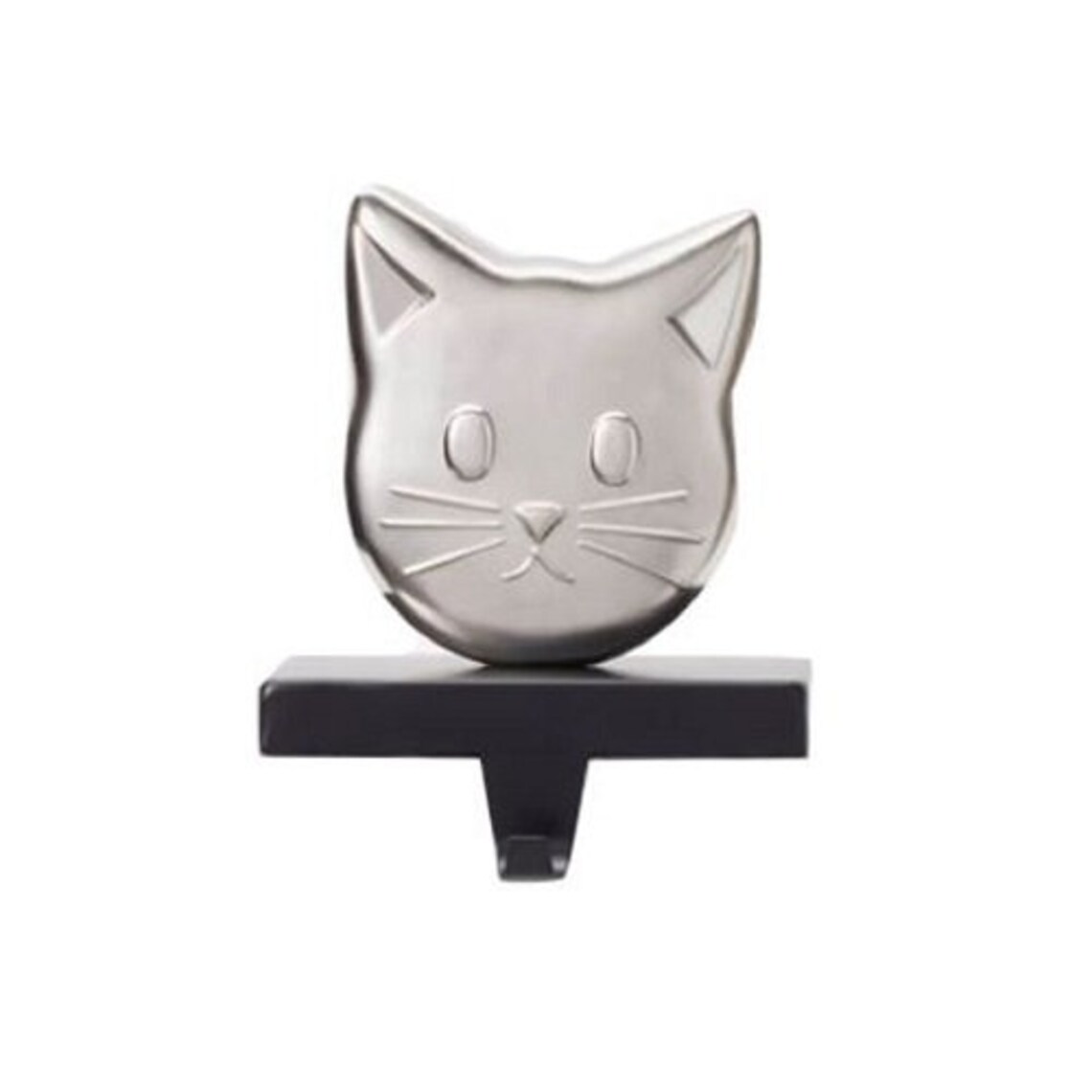 Adorable Cat Metal Stocking Holder Christmas Holder Etsy