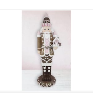 21&quot; Gingerbread Village Nutcracker Figurine Christmas Decoration Gift