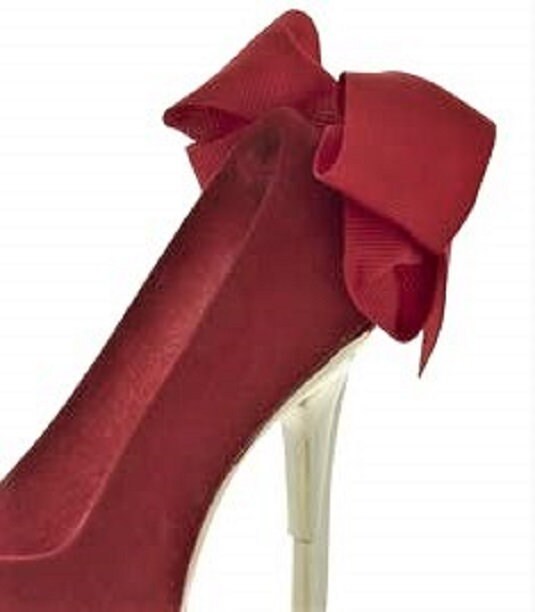 Rojo terciopelo alto zapato de tacón Qinceanera pastel topper Etsy