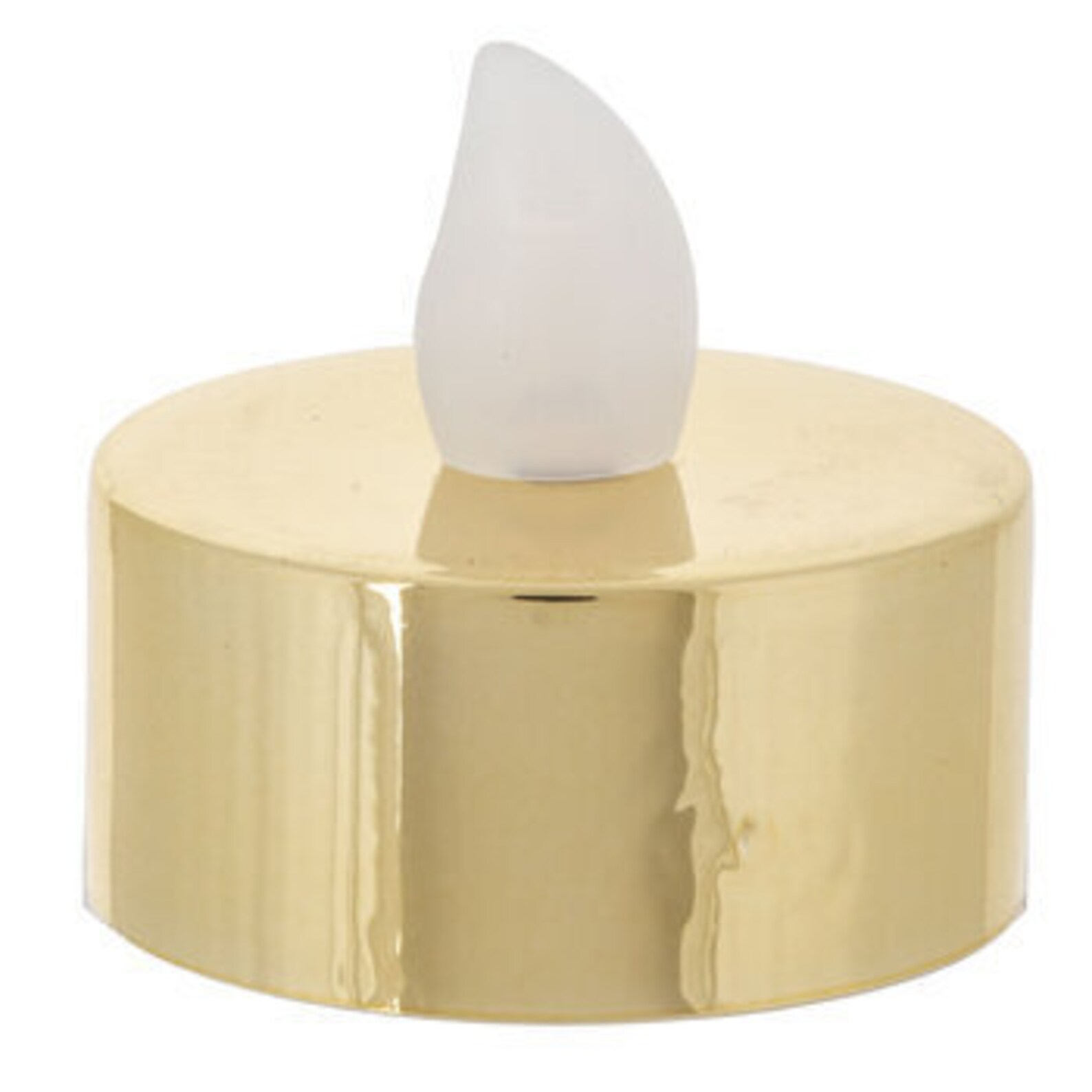 20 Metallic Gold LED Candles Flameless Candles LED Party Etsy