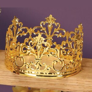 Gold Metal Crown