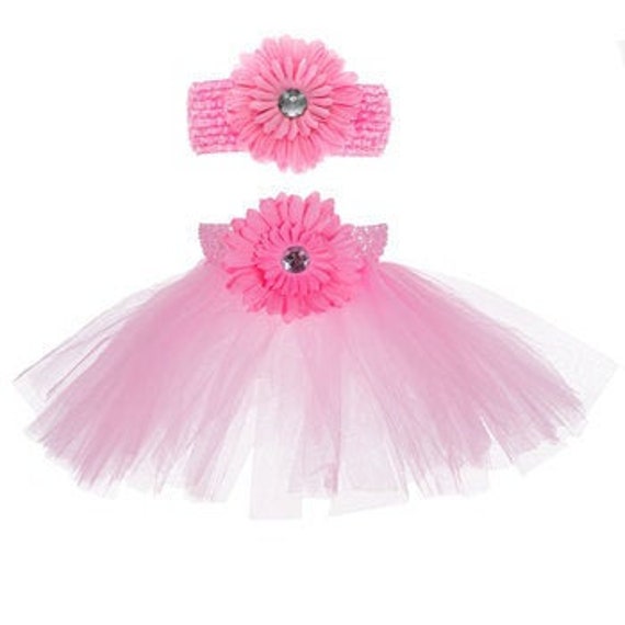 Diaper Cake Baby Shower Decoration Kit Pink Tutu Etsy