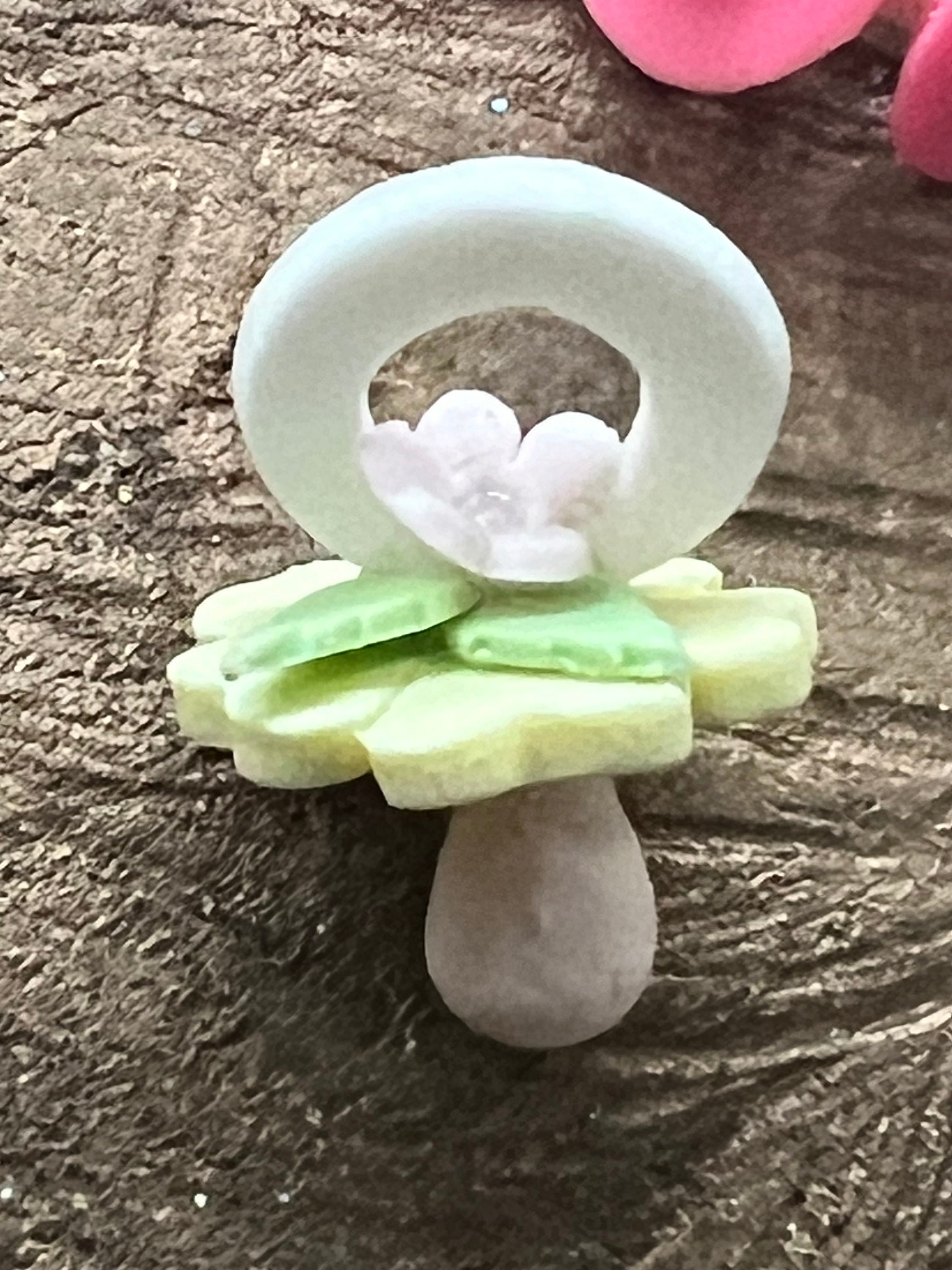 Porcelain Pacifiers 6 Baby Shower Cold Porcelain Mini Baby Pacifier Favor, Baby Girl, Boy ...