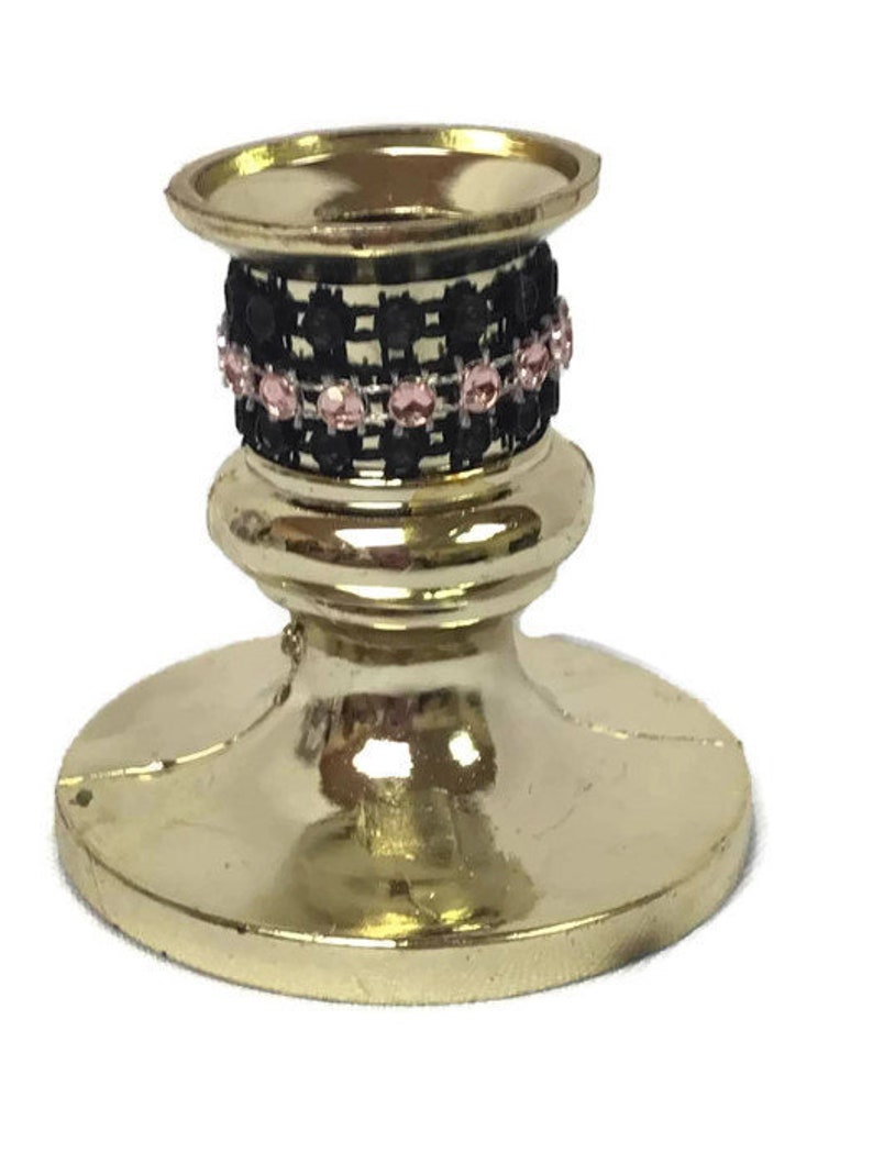 Gold Candle Plastic Holder for Sweet 16 or Mis Quince Favor Etsy