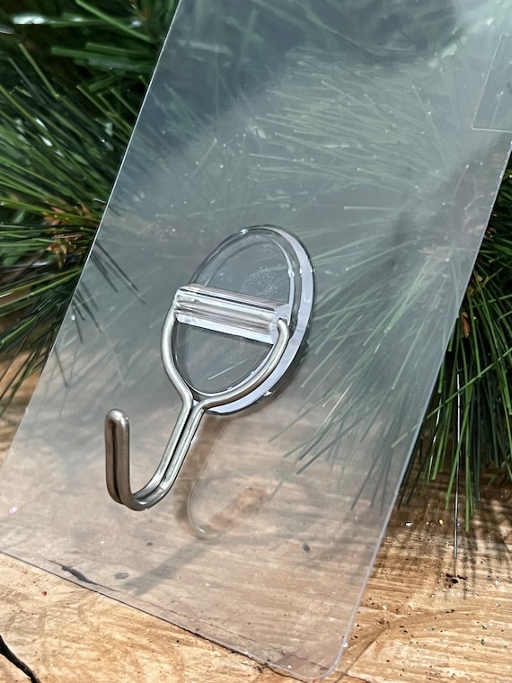 Magic Self Adhesive Wreath Hanger 5 High PVC for Glass Door or Window Etsy Ireland