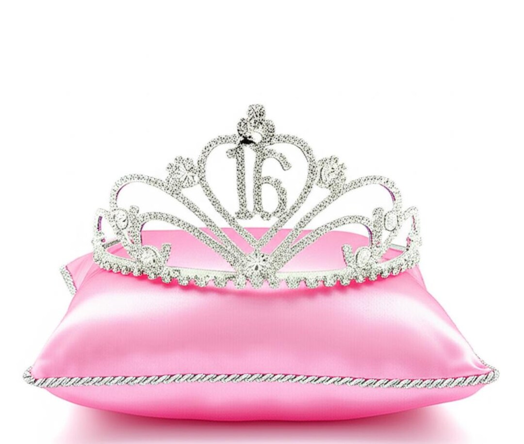 Rhinestone Sweet 16 Crown Tiara Keepsake 2.25 Inch High Choose Color - Etsy
