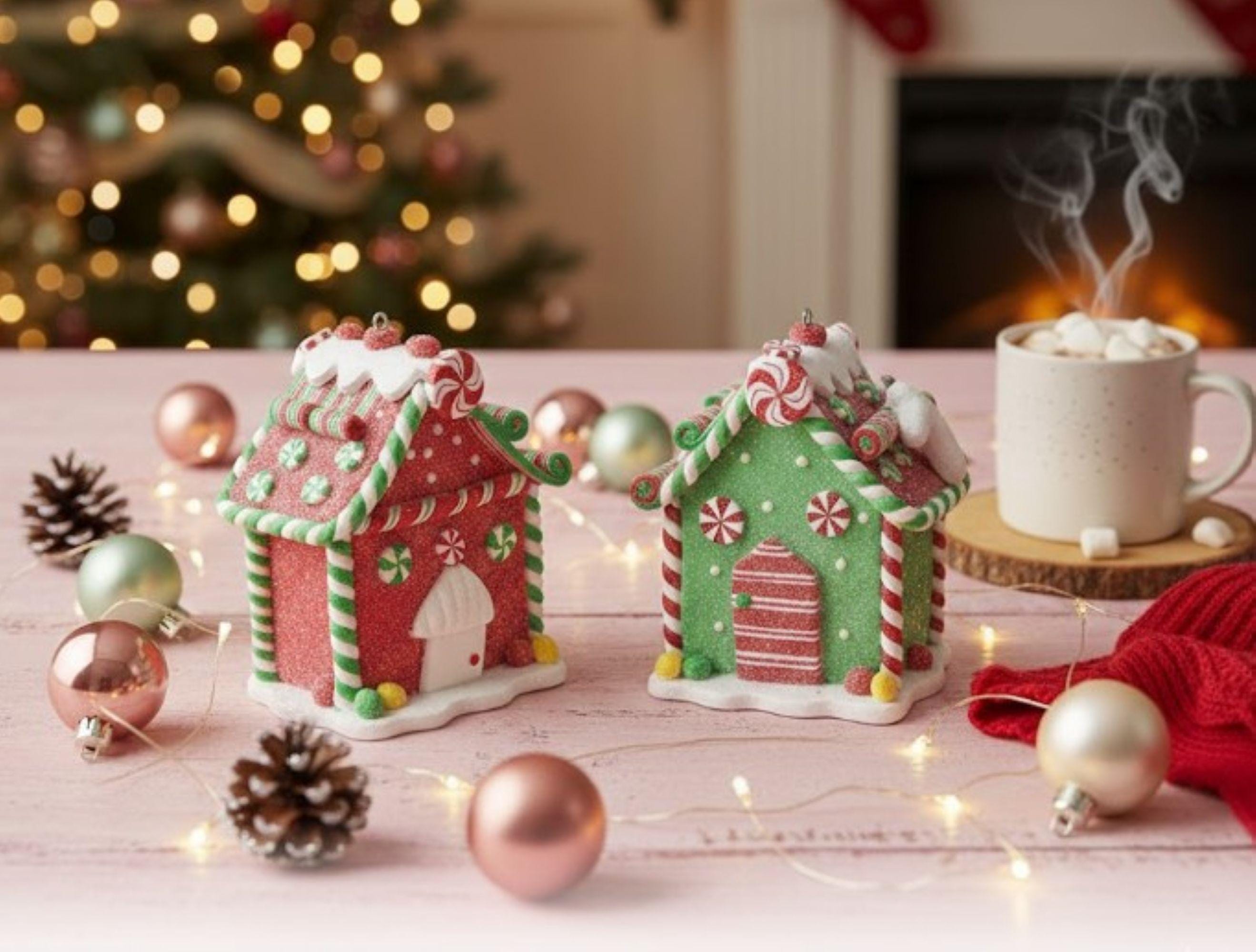 Lot De Noël - Sapin De Noël Artificiel 90 Cm & Cordon Lumineux 6 Mètres