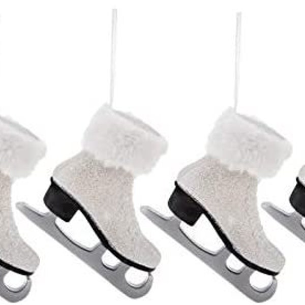 Ice Skate Ornament Etsy