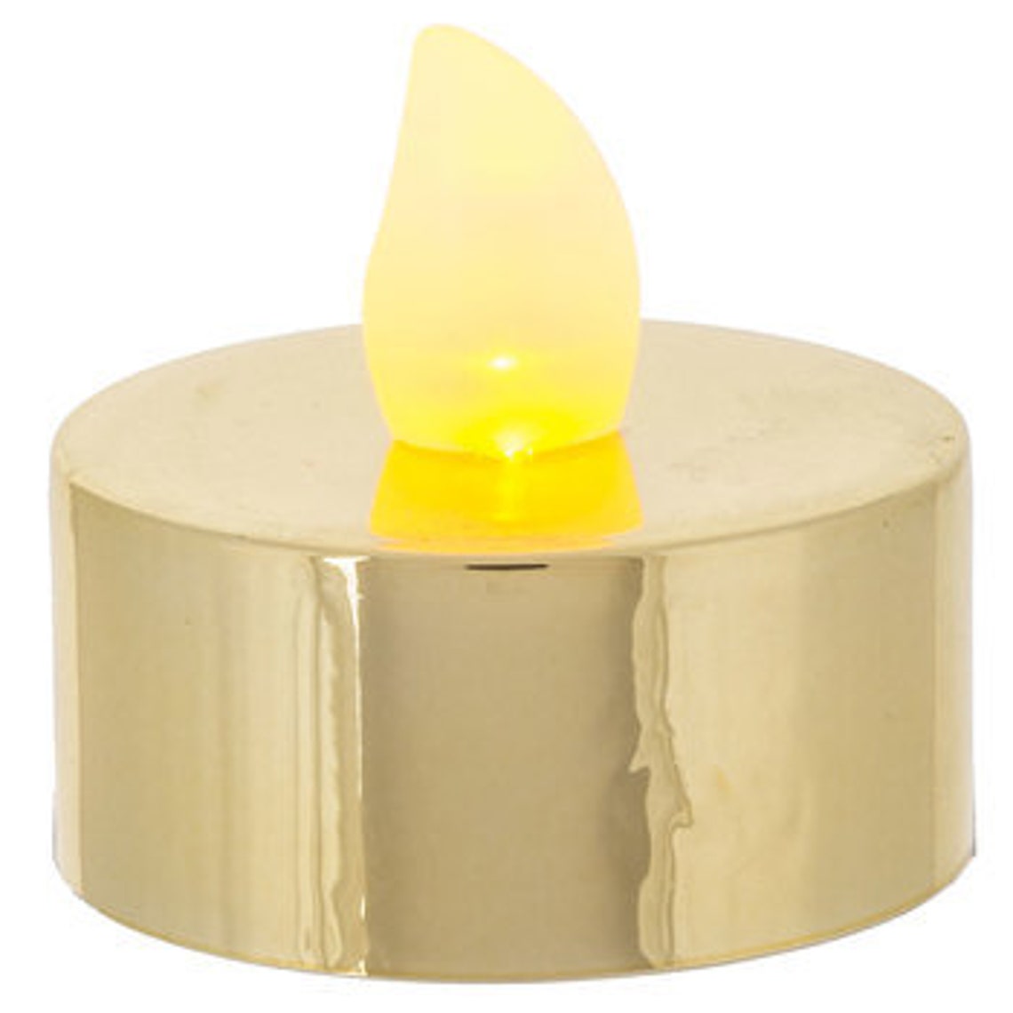 20 Metallic Gold LED Candles Flameless Candles LED Party Etsy