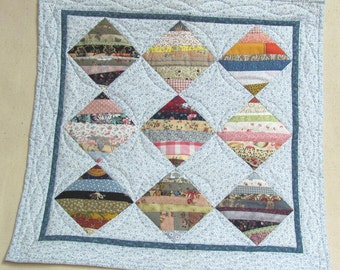 Patchwork doll quilt, table-topper or wallhanging