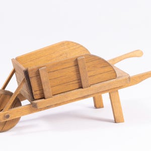 Dollhouse Miniature ~ Sir Thomas Thumb Vintage Wheelbarrow
