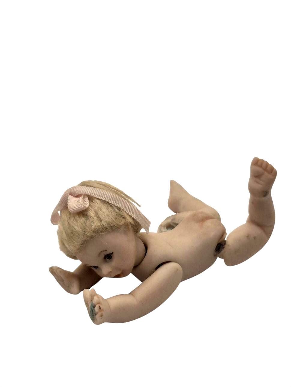 Crawling Baby Porcelain Doll - Etsy