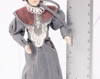 Minamzee 1:12 Set Tavolo E Sedie Per Casa Delle Bambole, 17 Pezzi Set Mobili Miniature Cucina In Legno Con Accessori Colazione Per Sala Da Pranzo - Foto 2