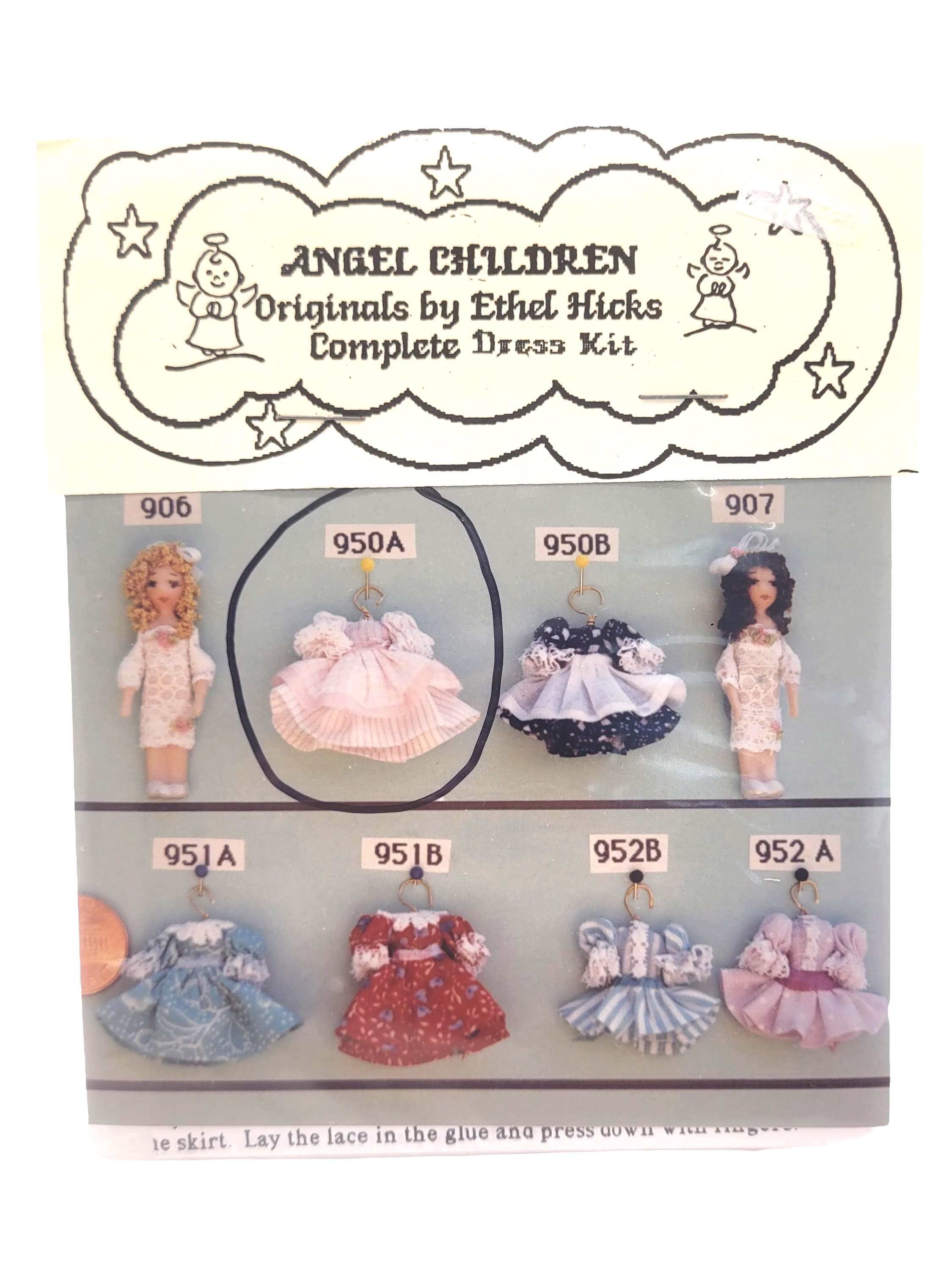 Dollhouse Miniature ~ 1:12 Scale, Ethel Hicks Complete Dress Kit