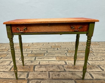 Dollhouse Miniature ~ Artisan Handmade Side Table