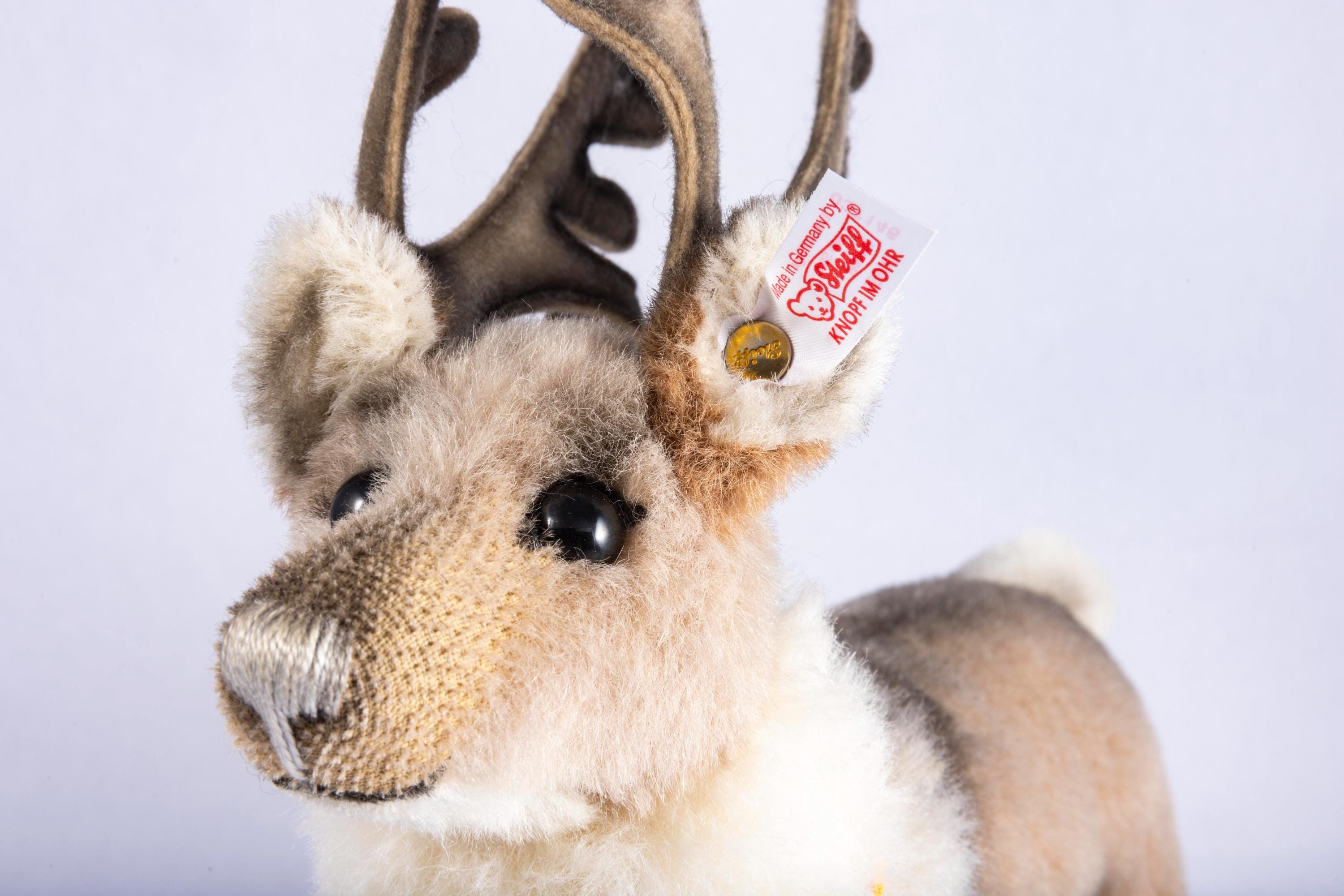 ドールスケール ~ シュタイフ ドイツ製 ぬいぐるみ フェルト トナカイ