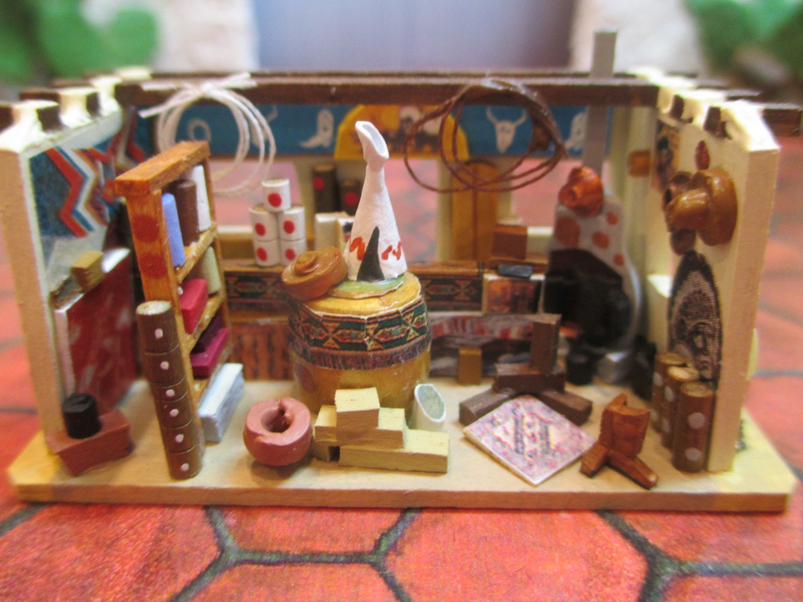 Dollhouse Miniatures 1/4 Quarter Inch Scale Handmade Etsy