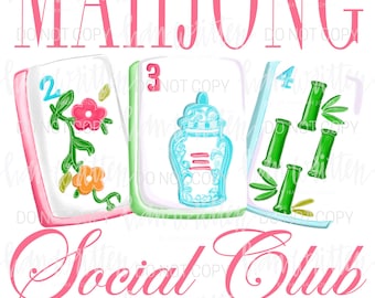 Mahjong Social Club Mahj On Dot Crack Bam Mahjong Tiles Mahj Clipart Bird Bam 2025 & 2026