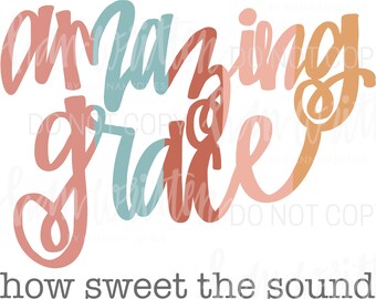 Amazing Grace png | faith png designs | Christian Shirt design