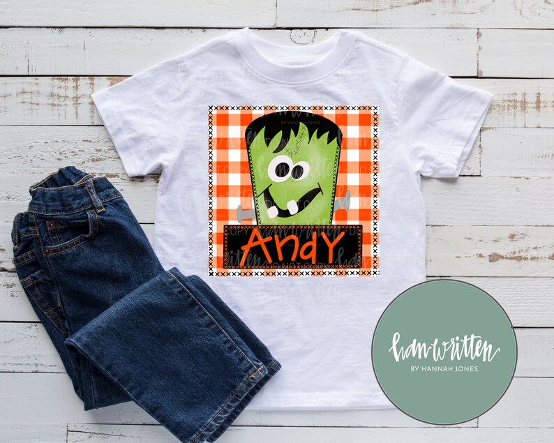 Halloween Design Png Design for Kids Monster Png Design Cute Appliqué ...