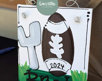 Adorno de niño, adorno de fútbol de recuerdo, adorno navideño personalizado, regalos para aficionados al fútbol para él, adorno infantil, etiqueta para calcetín navideño