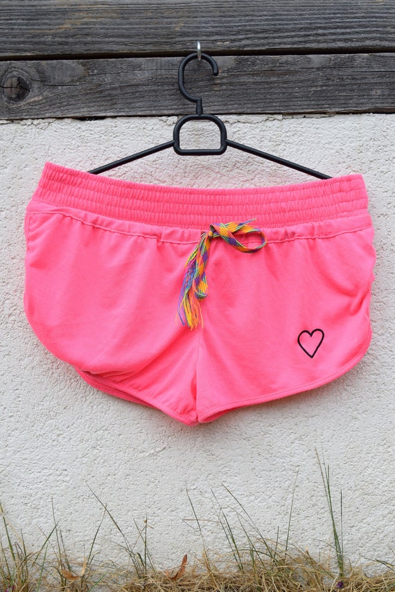 retro workout shorts