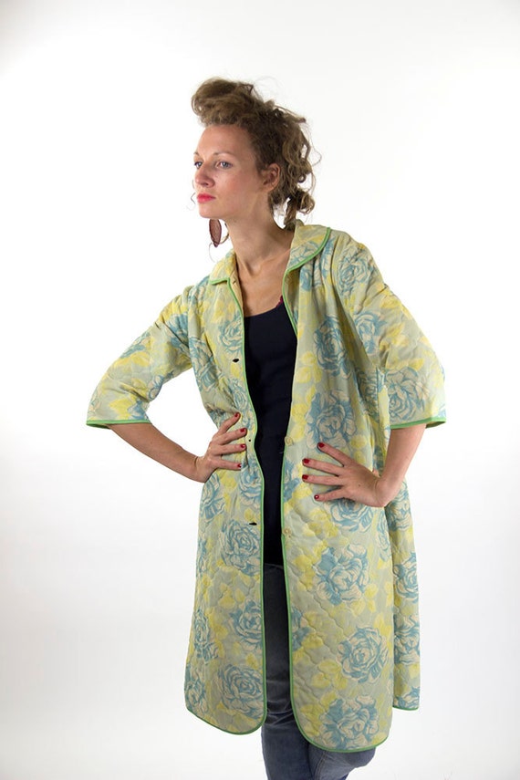 floral spring coat