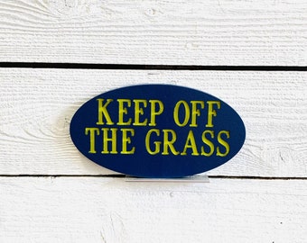 „Keep Off Gras“ Schilder – 2 Stück Für Rasen, Doppelseitig, Mit Erdspieß