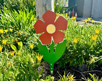 Pansy Flower Wood Yard Art Garden Decoration, Gift For Her