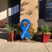 Colon Cancer Awareness Dark Blue Angel Ribbon Pins - 25 Pins For Fundraising & Support - View #12