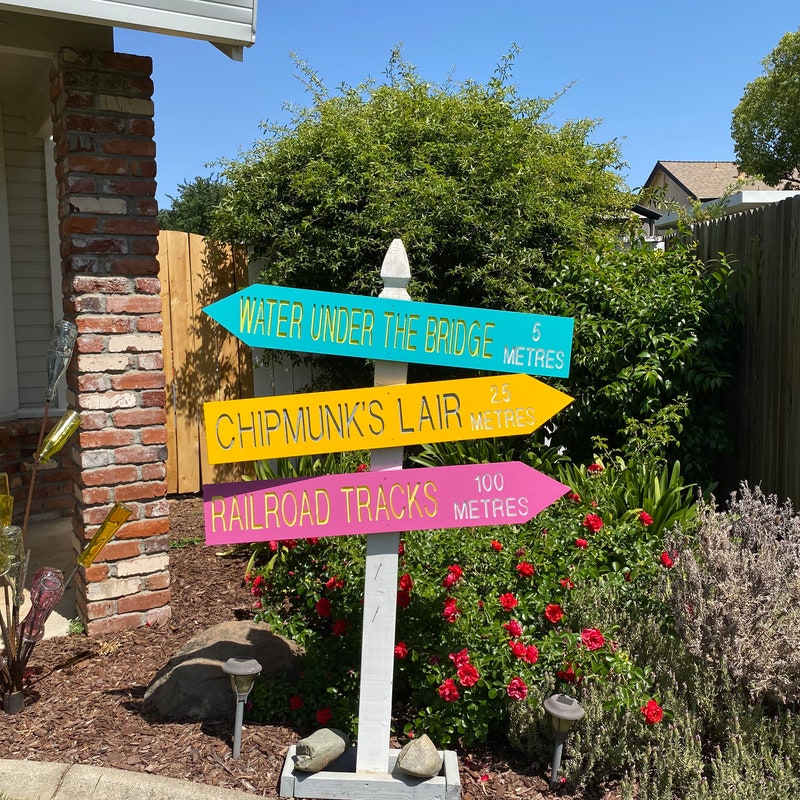 Wood Arrow Sign - Etsy