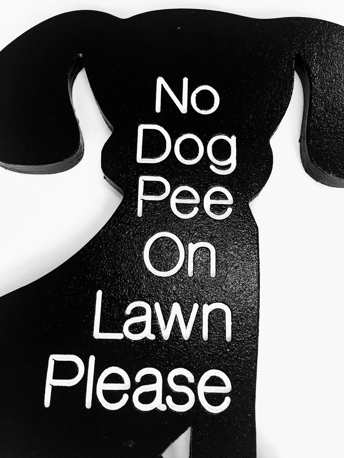 Dog Sign No Dog Pee Lawn Sign Etsy