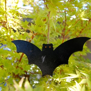 Halloween Bat Wood Decoration