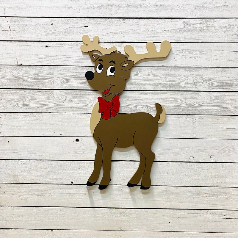 Yard Reindeer - Etsy