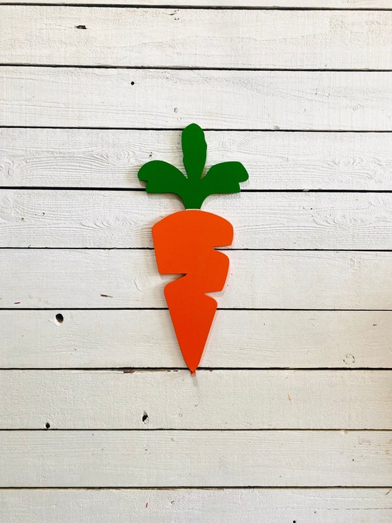 Large Carrot, Easter Yard Art, Garden Decoration