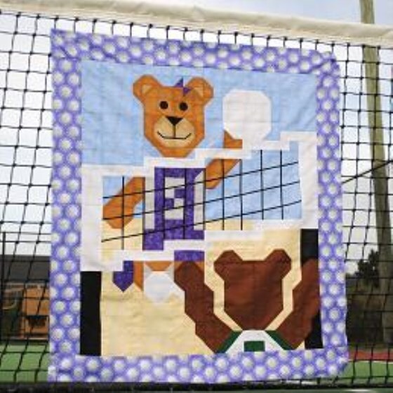 Volleyball Quilt Pattern Etsy