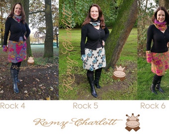 Women's skirt made of walkloden. 3 different models to choose from. Available in every plus size.