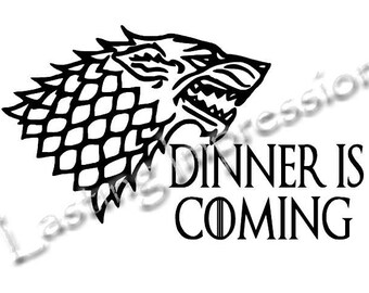 Winter Is Coming Decal Etsy