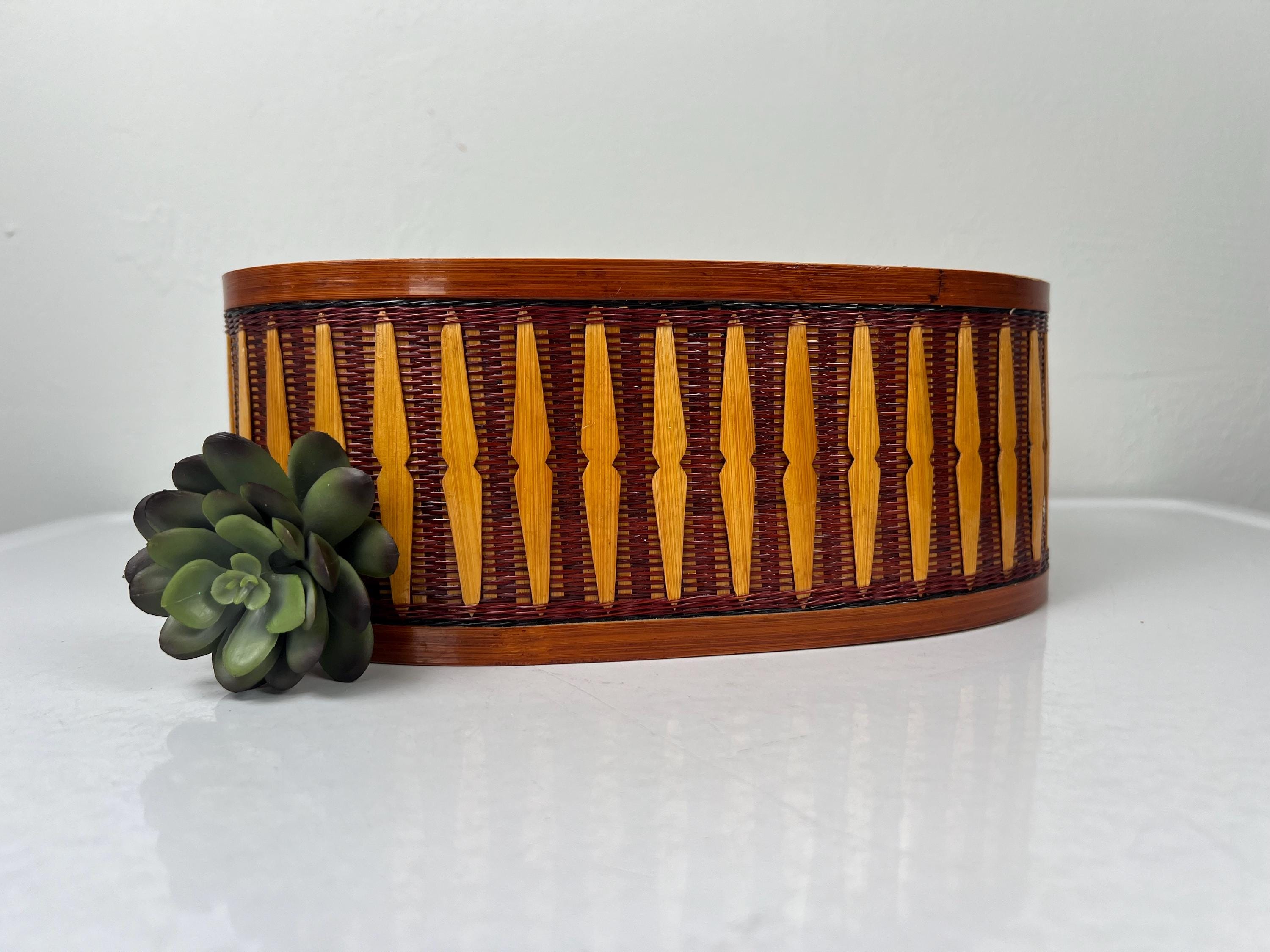 Oval Basket for Planter/Pretty Basket for Planter/Oval Basket - G